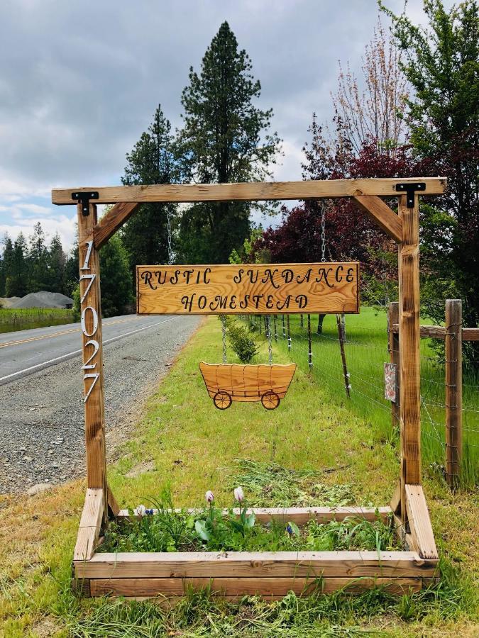Cozy Wild West Covered Wagon Next To River *